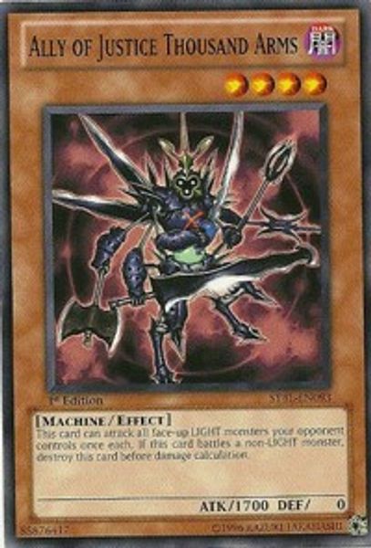 Ally of Justice Thousand Arms