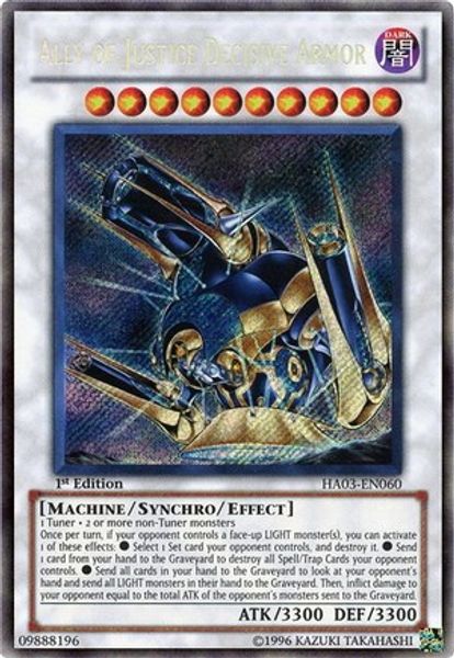 Ally of Justice Decisive Armor