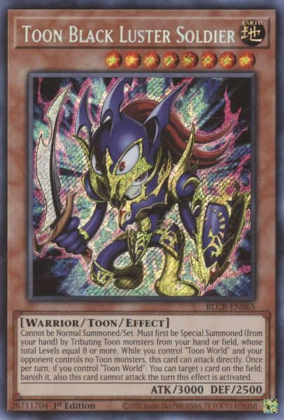 Toon Black Luster Soldier