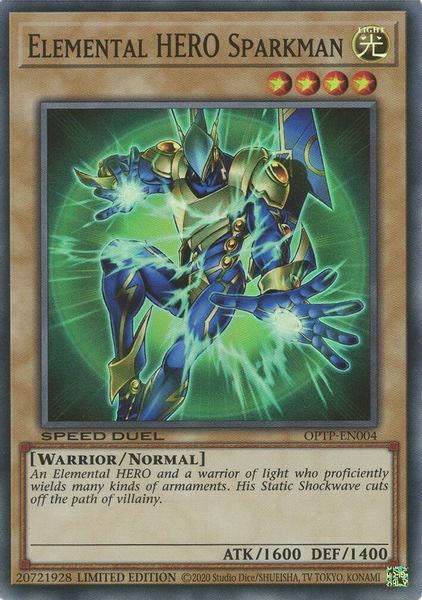 Elemental HERO Sparkman