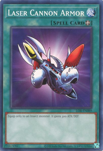 Laser Cannon Armor