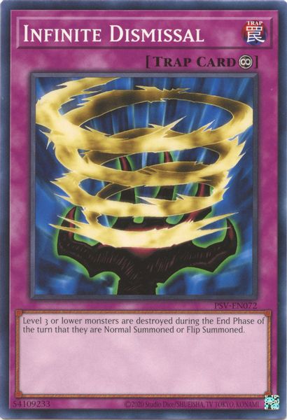 Infinite Dismissal