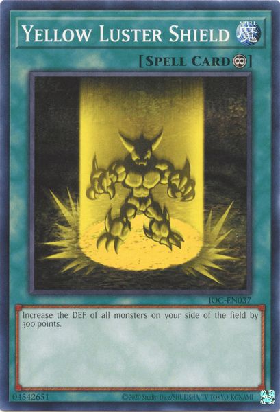 Yellow Luster Shield