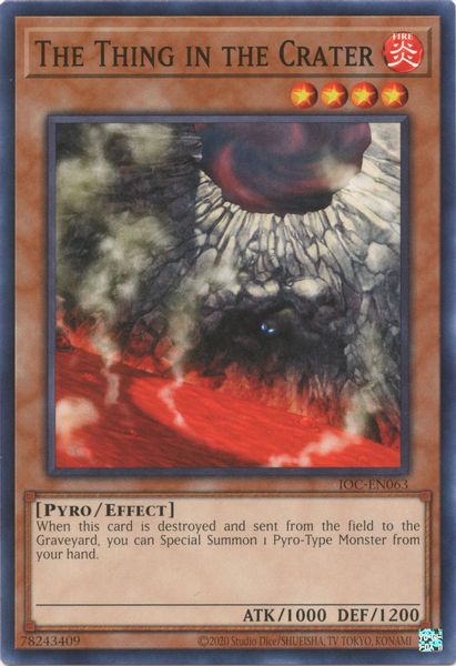 The Thing in the Crater