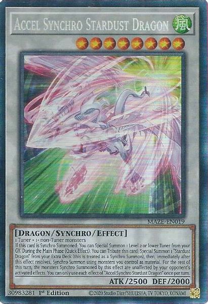 Accel Synchro Stardust Dragon