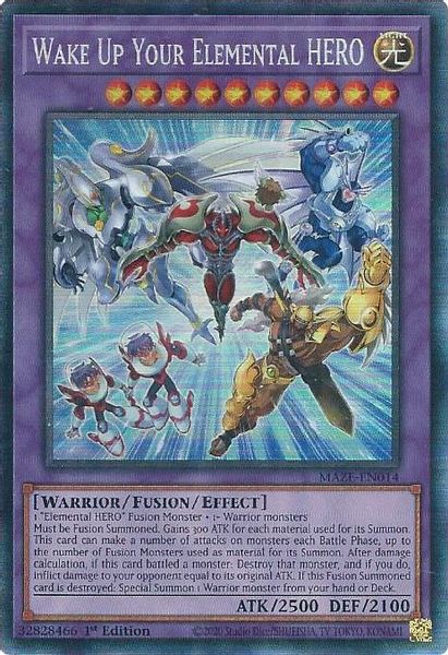 Wake Up Your Elemental HERO