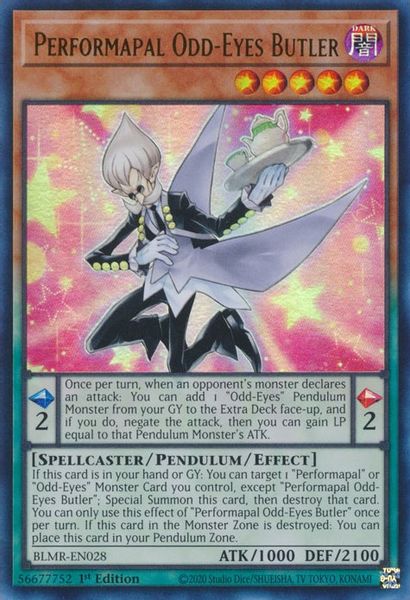Performapal Odd-Eyes Butler