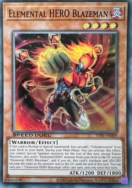Elemental HERO Blazeman