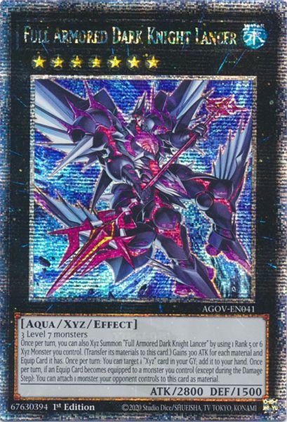 Full Armored Dark Knight Lancer