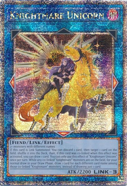Knightmare Unicorn (Alternate Art)