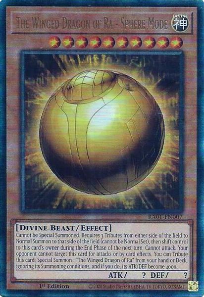 The Winged Dragon of Ra - Sphere Mode