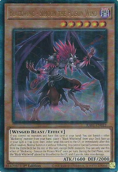 Blackwing - Simoon the Poison Wind