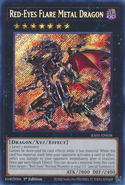 Red-Eyes Flare Metal Dragon