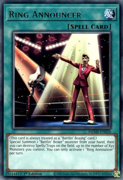 Ring Announcer
