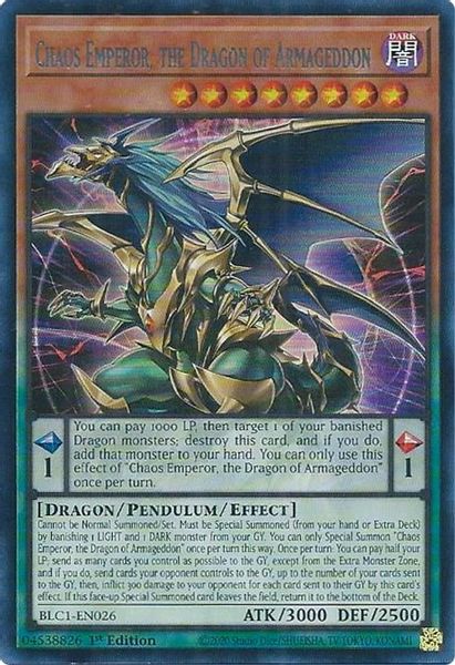 Chaos Emperor, the Dragon of Armageddon