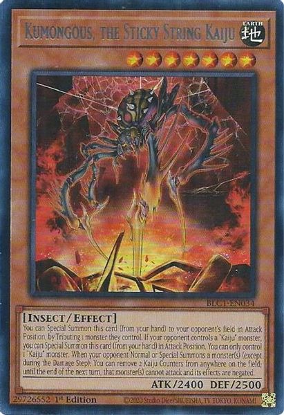 Kumongous, the Sticky String Kaiju