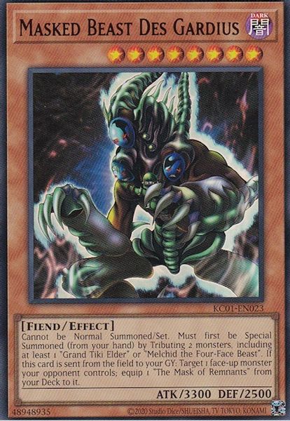 Masked Beast Des Gardius