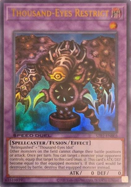 Thousand-Eyes Restrict