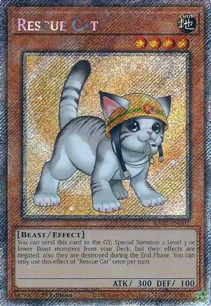 Rescue Cat (Alternate Art)