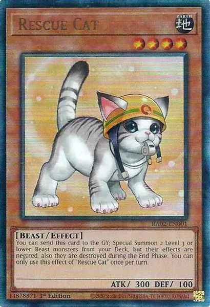 Rescue Cat (Alternate Art)