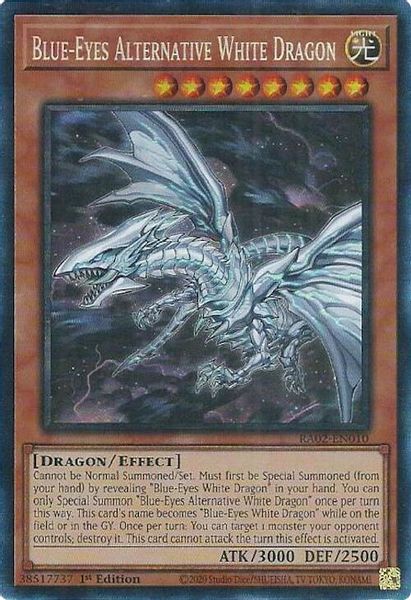 Blue-Eyes Alternative White Dragon