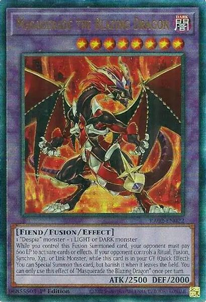Masquerade the Blazing Dragon