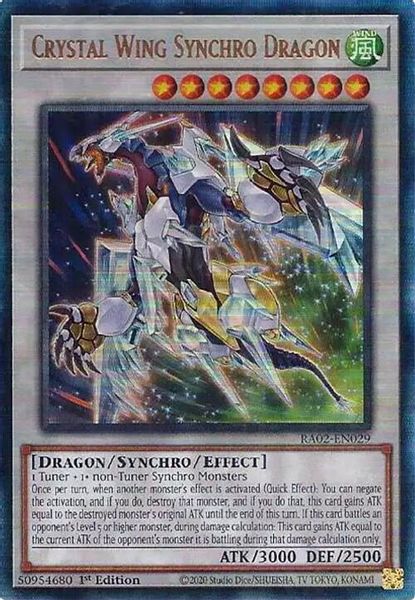 Crystal Wing Synchro Dragon