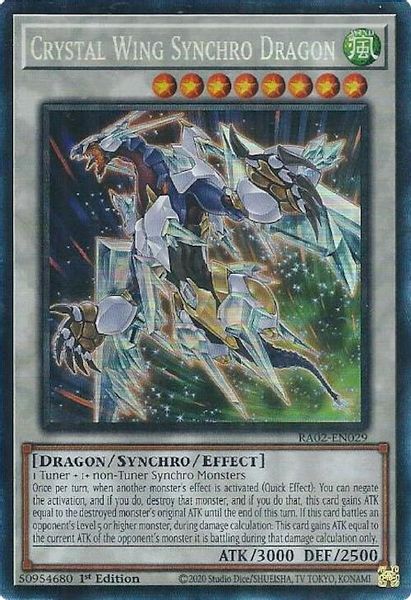 Crystal Wing Synchro Dragon