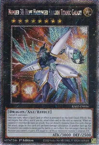 Number 38: Hope Harbinger Dragon Titanic Galaxy