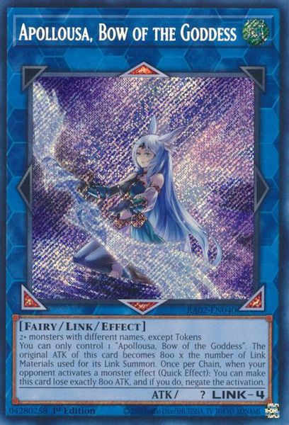 Apollousa, Bow of the Goddess (Alternate Art)