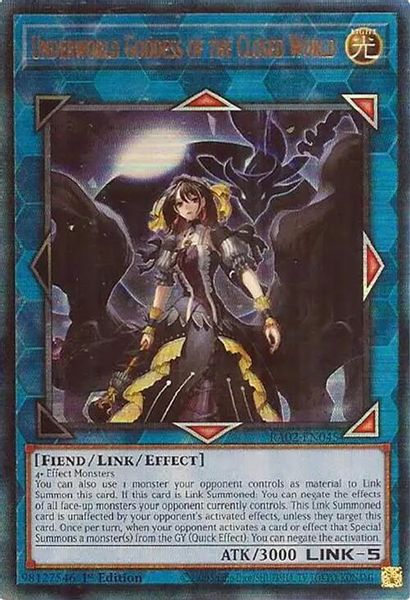 Underworld Goddess of the Closed World