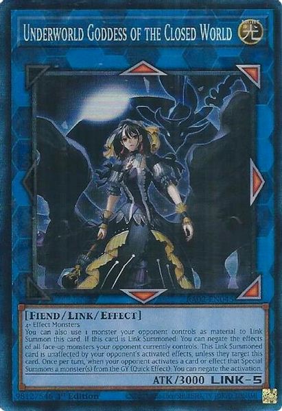 Underworld Goddess of the Closed World