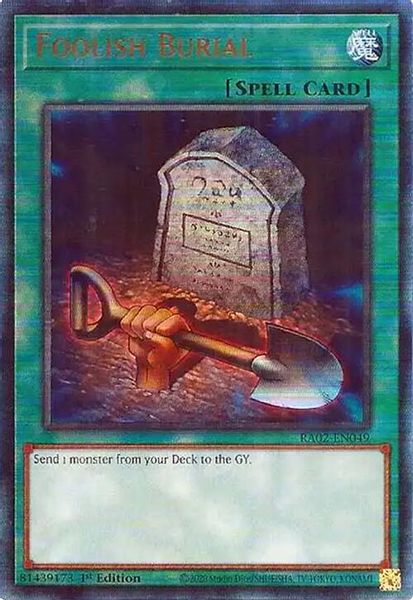 Foolish Burial