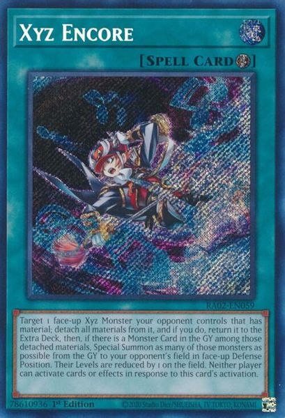 Xyz Encore