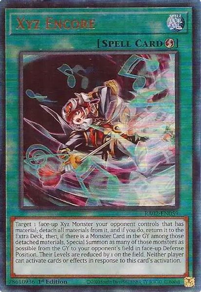 Xyz Encore