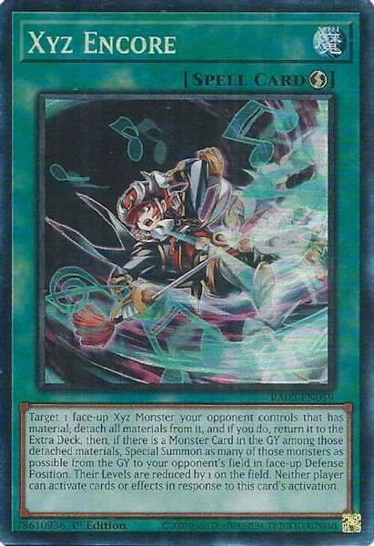 Xyz Encore
