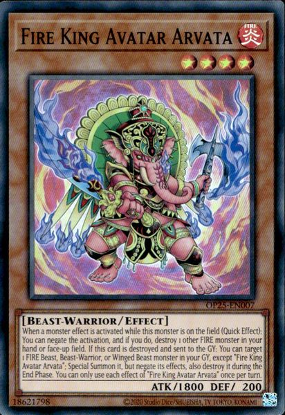 Fire King Avatar Arvata