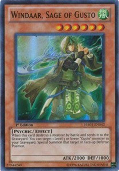 Windaar, Sage of Gusto