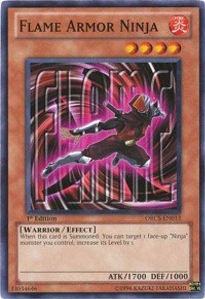 Flame Armor Ninja