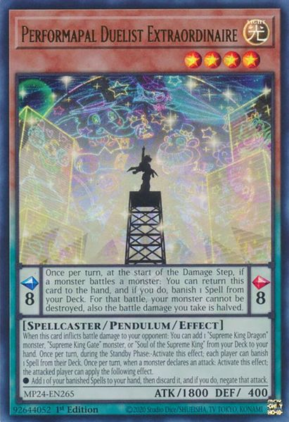 Performapal Duelist Extraordinaire