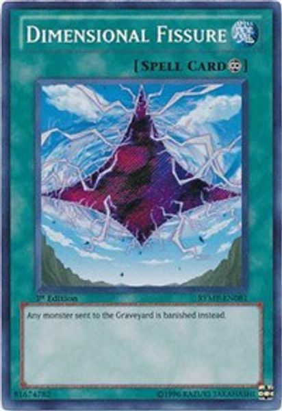 Dimensional Fissure