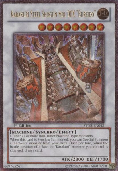 Karakuri Steel Shogun mdl 00X "Bureido"