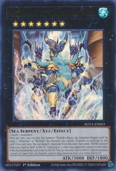 Poseidra Abyss, the Atlantean Dragon Lord
