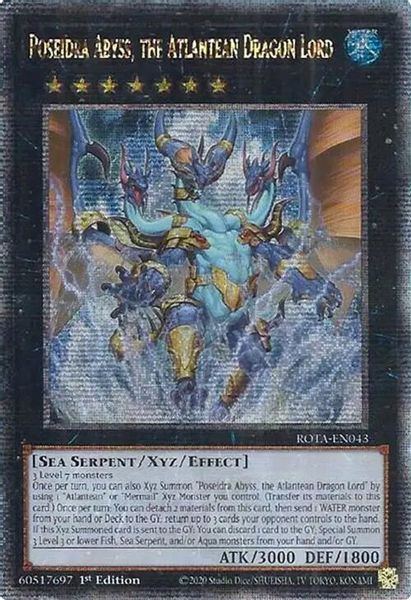 Poseidra Abyss, the Atlantean Dragon Lord