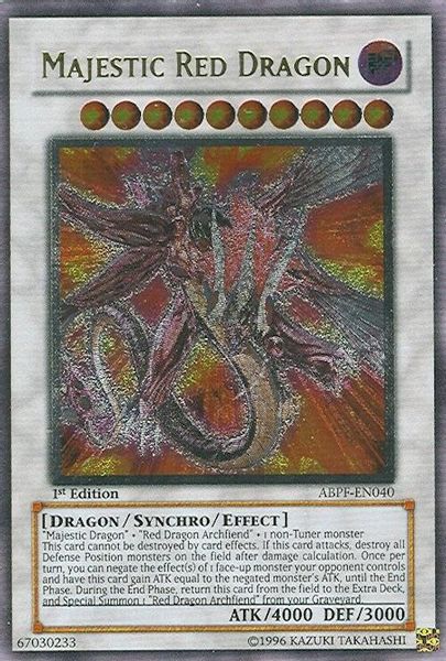 Majestic Red Dragon