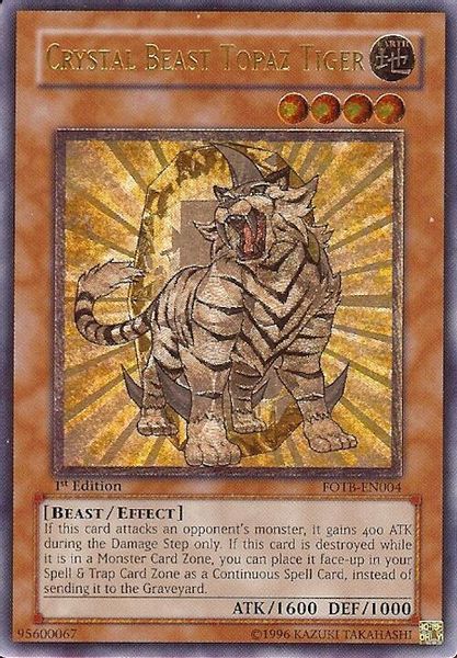 Crystal Beast Topaz Tiger