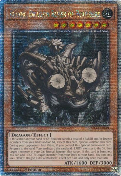 Redox, Dragon Ruler of Boulders