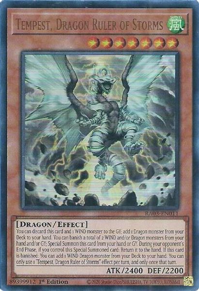 Tempest, Dragon Ruler of Storms