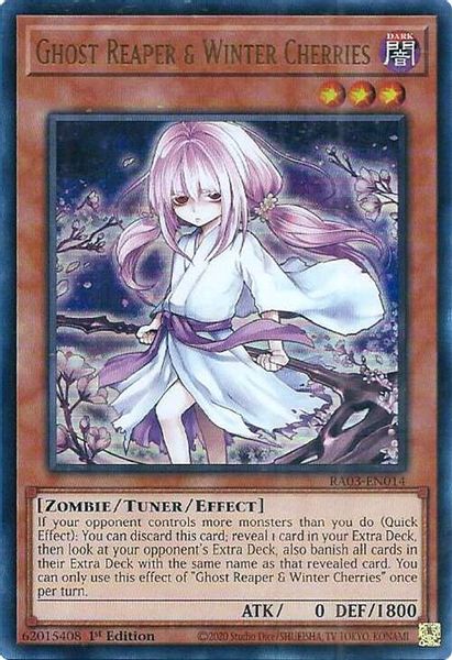 Ghost Reaper & Winter Cherries (Alternate Art)