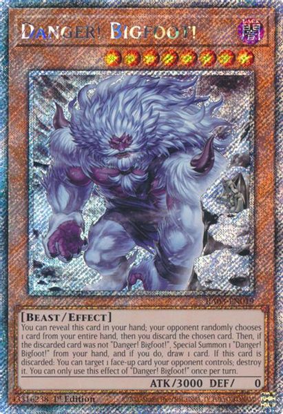 Danger! Bigfoot! (Alternate Art)